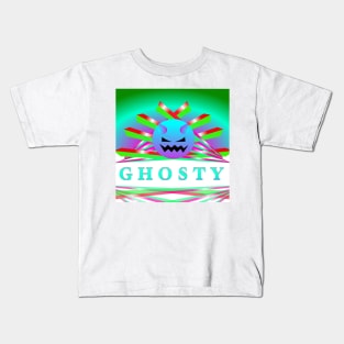 GHOSTY ABSTRACT Kids T-Shirt